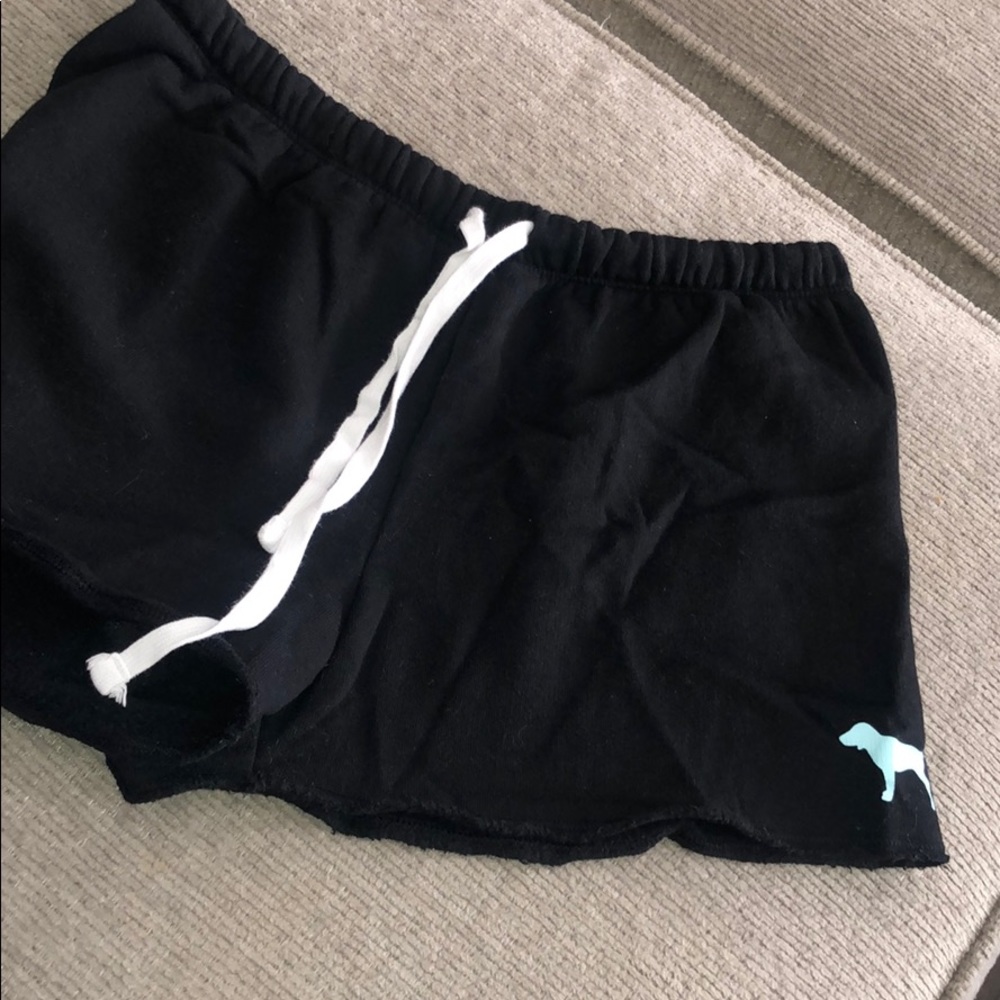 VS pink shorts